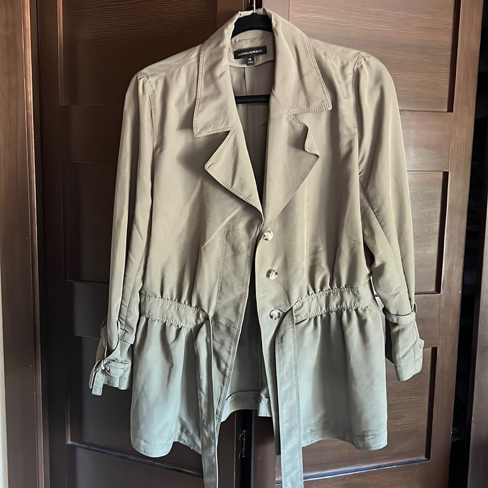 Banana Republic Synched Waist Jacket